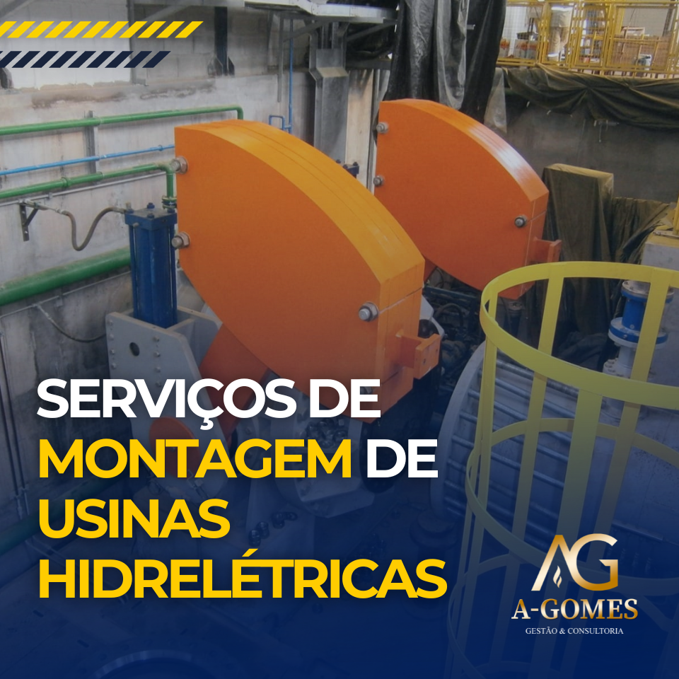 Serviços de Montagem de Usinas Hidrelétricas